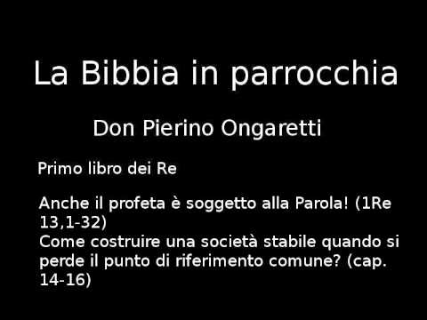 1Re (G1) - utilità del Corso biblico