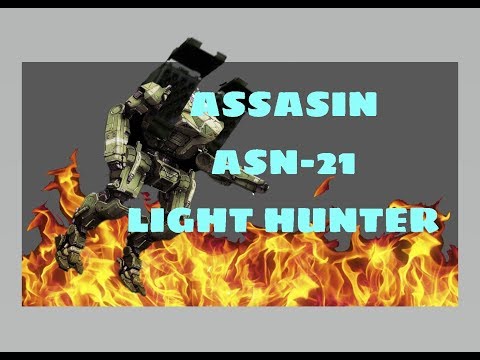 Assassin ASN-21 Light Mech Hunter Build - MechWarrior Online