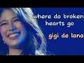 Where Do Broken Hearts Go (lyrics,live) Gigi De Lana