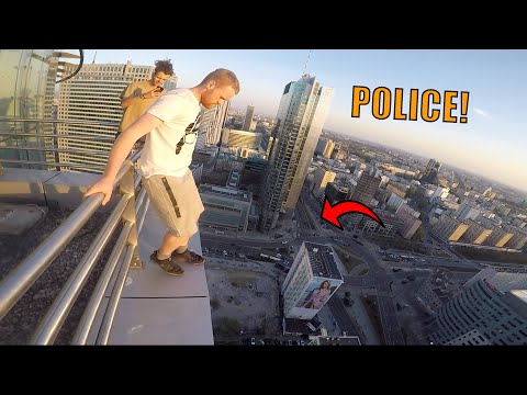 POLICE ESCAPE IN POLAND!
