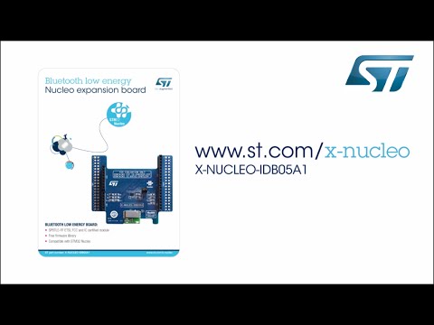 Getting started with Bluetooth Low Energy 4.1 expansion board (STM32 ODE, X-NUCLEO-IDB05A1)