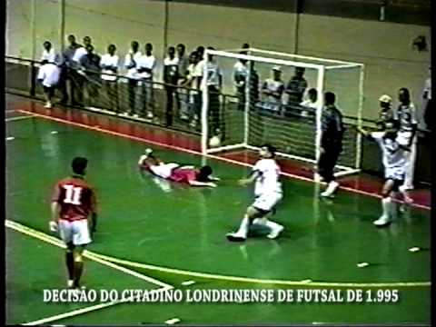 CANADÁ 6X4 GRÊMIO - FINAL CITADINO LONDRINENSE DE FUTSAL DE 95.