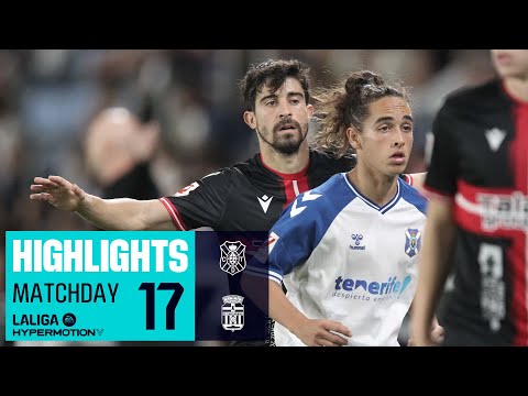 Resumen de Tenerife vs FC Cartagena Matchday 17