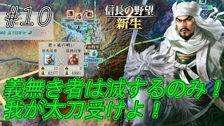 【信長の野望新生】魔王に組する不忠者　徳川家康を討つ！我に続け！天下に名高い鷲ヶ巣の戦いが明ける！ｗ#10【上級】