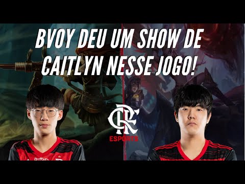 Bvoy e Luci ► O Fla na soloq de Caitlyn e Morgana ! Flamengo Esports