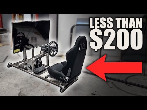 How I Built My EPIC RACING SIM for Less Than $200