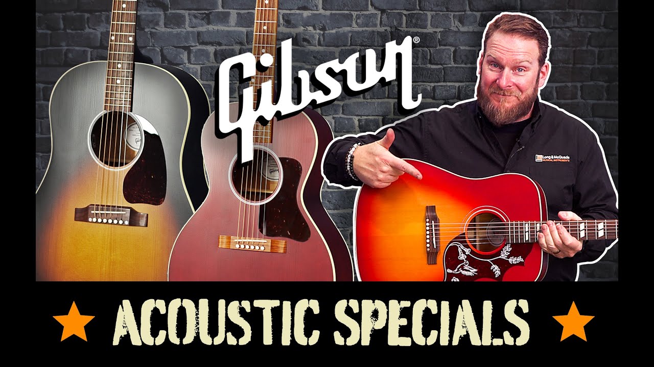 opens link to NEW 2025 Gibson Acoustic Specials  Stunning Looks, Untouchable Tone!