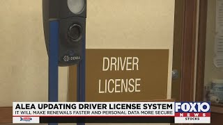 ALEA updating driver license system