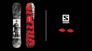 Salomon The Villain Snowboard 2019 | evo Salomon The Villain Snowboard 2019 | evo