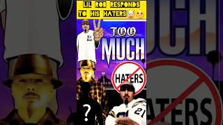 LIL ROB RESPONDS TO ALL OF HIS HATERS🤯WHO U THINK HE DISSING?🤔🤣🎧TOO MUCH LIL ROB REACTION #lilrob