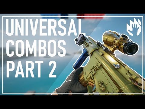 Universal Weapon & Attachment Skin Combos Part 2 | RAINBOW SIX SIEGE