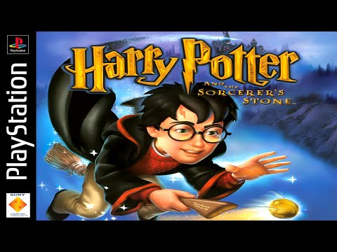 Harry Potter and the Sorcerer's Stone PS1 Longplay - FULL GAME Walkthrough - 100% Completion