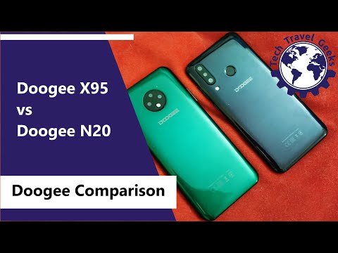 Doogee X95 vs Doogee N20 - Doogee Smartphone Comparison