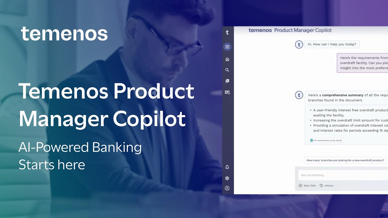 Temenos Product Manager Copilot | Design Better Banking Products with AI