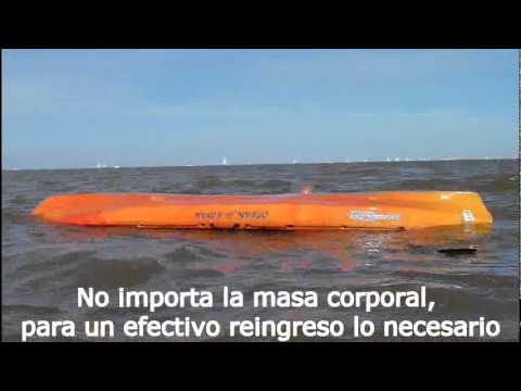 Maniobras de Reingreso en kayak SIT ON TOP - www.amigosenkayak.com