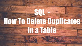 Oracle : How to Delete duplicates? Rowid Vs Row_number | Jay’s Techie Crown