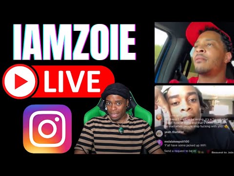 IAmZoie Goes LIVE With T.I. | Discussion | Instagram