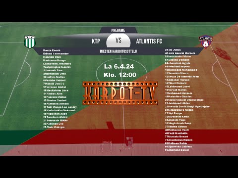 6.4.2024 | KTP - Atlantis FC | Miesten Harjoitusottelu | Arto Tolsa Areena