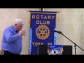 Leroy Walker Walk Le Holsteins Dairy Rotary Club Of York PA Meeting 1 25 2017
