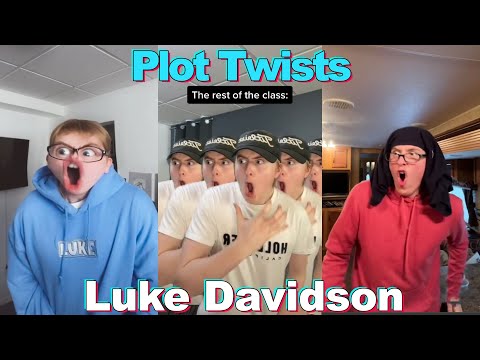 *BEST OF PLOT TWISTS* Luke Davidson TikToks 2022 #1 | Luke Davidson TikTok Compilation