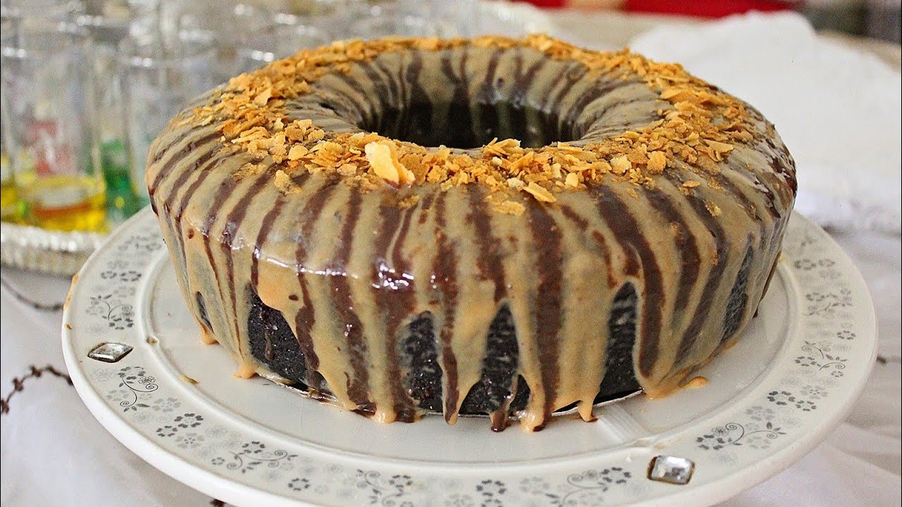 كيكة للعيد ولا اروع معلكة وكذوب في الفم😋😋تميزي بتقديمها لعائلتك وضيوفك **