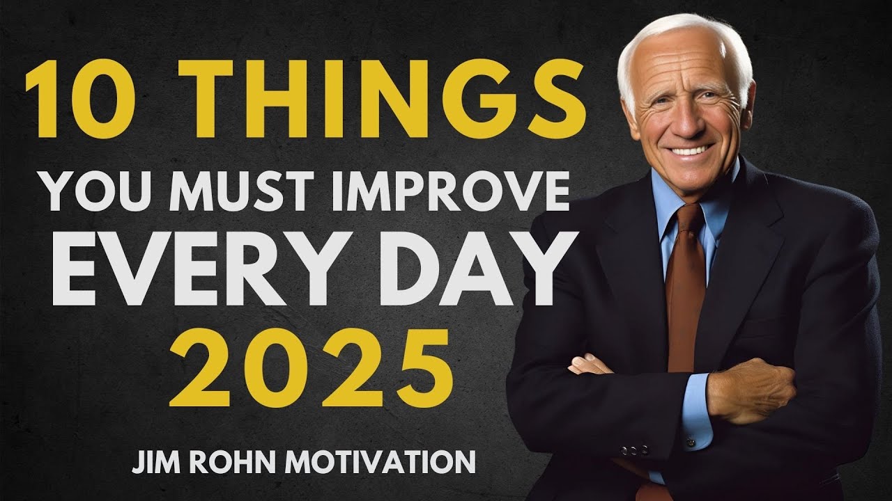10 Things You Must Work On Every Day  Jim Rohn Motivation