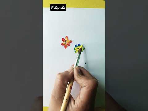 😍 Flowers in Two Shades 🎨 #shorts #youtubeshorts