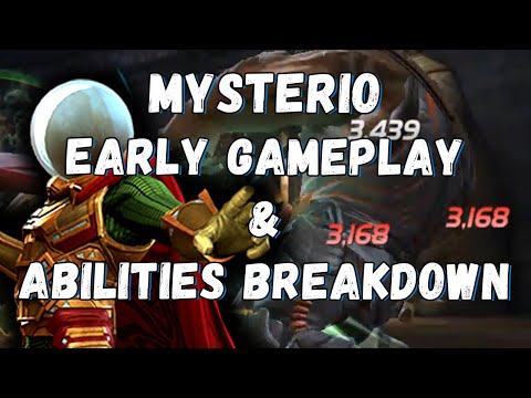 Mysterio Early Gameplay with Full Abilities Breakdown - Marvel Contest of Champions