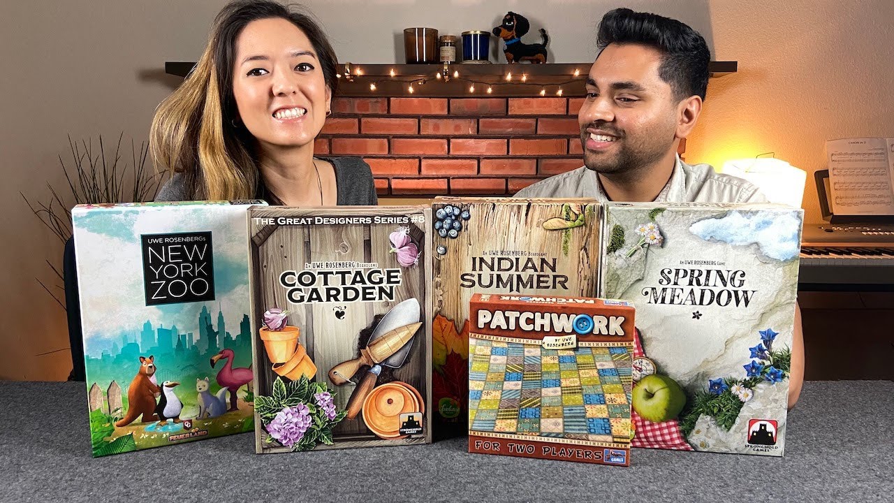 Ranking Uwe Rosenberg's Tile-Laying Games