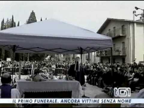 Terremoto Abruzzo - Il funerale di Carmelina -