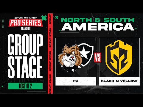 FG vs Black N Yellow Game 1 - BTS Pro Series 8 AM: Group Stage w/ rkryptic & neph