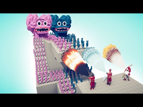 100x POPPY PLAYTIME + GIANTS vs 3x EVERY GOD - TABS | Totally Accurate Battle Simulator