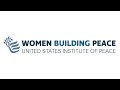 The USIP Women Building Peace Award