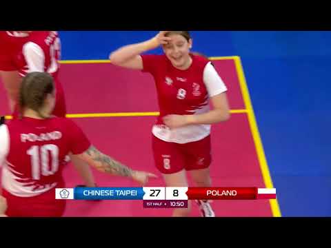 Chinese Taipei VS Poland Match Highlights | Women's Kabaddi World Cup Bangladesh 2025