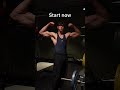 Start now #bodybuilding #fitness #gym #gymmotivation #motivation #workout #fyp #workoutmotivation
