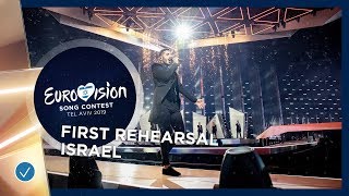 Israel 🇮🇱 - Kobi Marimi - Home - First Rehearsal - Eurovision 2019