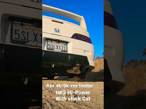 Acura RSX Type S HKS Hi-Power Exhaust 2.5inch (65mm)