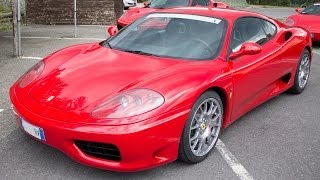preview picture of video 'FERRARI 360 MODENA - Start-up, walkaround and sound 2013 HQ'