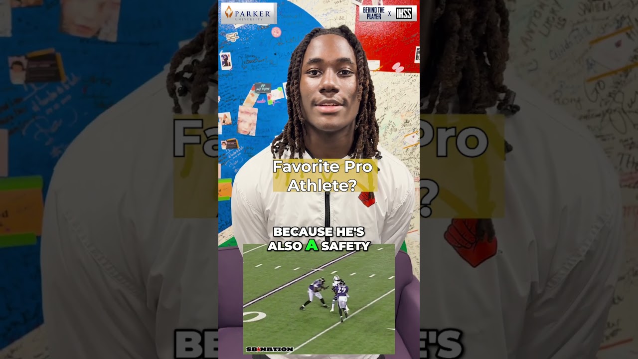 Panther Creek DB Donovan Webb told us about some of his favorite things on and off the field