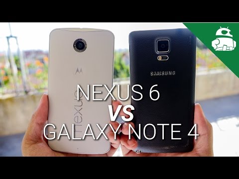 Nexus 6 vs Samsung Galaxy Note 4!