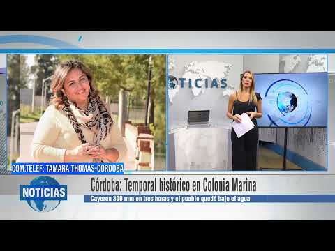 Violento temporal en Córdoba