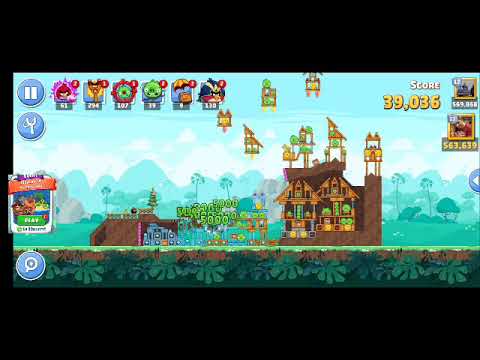 Angry Birds Friend Tournament Level 6 week 978 Three Stars with Sling Shot 16 Sept 2021