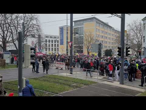Demo in Freiburg 15.1.2022
