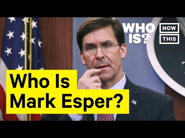 Video Aussprache von Mark Esper in Englisch