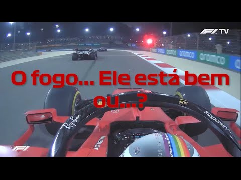 DRIVERS' REACTION AFTER ROMAIN GROSJEAN'S ACCIDENT - ONBOARD RADIO SUBTITLED.