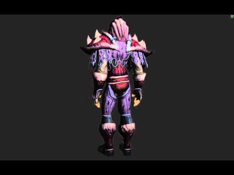 Rogue Tier 15 Armor - Tier 15 set (red version)