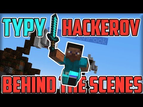 MINECRAFT TYPES OF HACKERS *BEHIND THE SCENES*