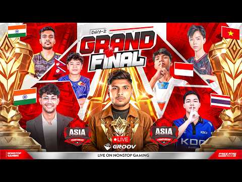 ASIA CHAMPIONSHIP GRAND FINAL DAY-2 🔥🥶 || S8UL, GODL, TI 🇮🇳 vs WAG, CPX, FL 🇻🇳 AVD 🇹🇭 #nonstopgaming