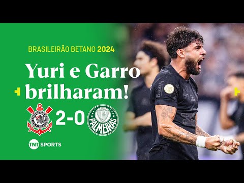 YURI ALBERTO MARCA, GARRO DÁ SHOW E WEVERTON FALHA! CORINTHIANS 2 X 0 PALMEIRAS | MELHORES MOMENTOS