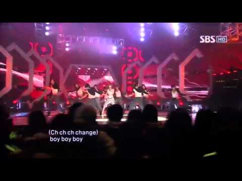 Hyun A - Change (Hyun A - Change) 100131 sbs Popular song